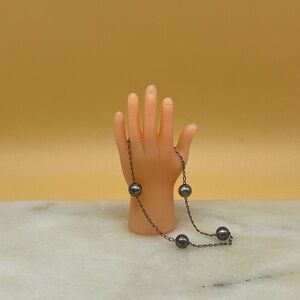 Vintage bracelet silver beads 925 - 00H00E